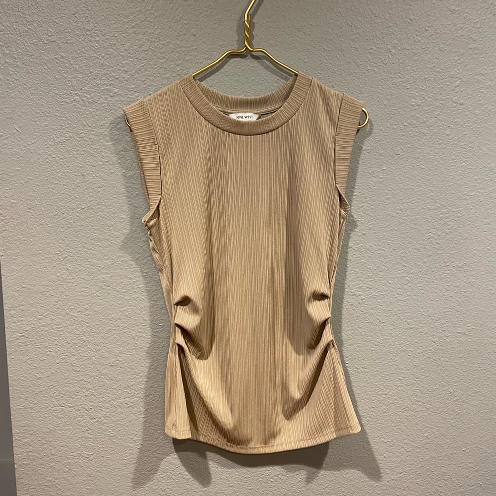 NINE WEST like new beige tank top